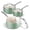 Green, variant on Koch Systeme CS 6-Piece Ceramic Non-Stick Saucepan Set, 1QT & 2QT & 3QT Sauepan with Lids, Compatible with All Stovetops, Blue