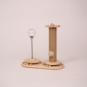 Interactive Scratch Post and Activity Center -- The Ultimate Cat Playground S1501