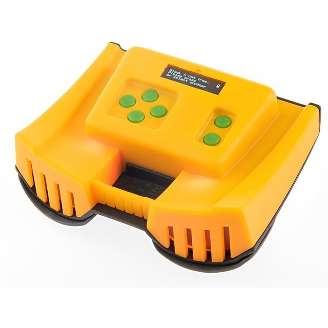 TTS Data-Logging Backpack for Tuff Bot – Rugged Programmable Robot Accessory for STEM Coding Toy, Robotics Learning & Teaching