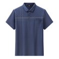 thumbnail image 2 of 2023 POLO à Manches Courtes pour Homme Été POLO à Manches Courtes pour Homme Style Affaires Décontracté Coton de Qualité Polos de Mode de Designer pour Homme, 2 of 4