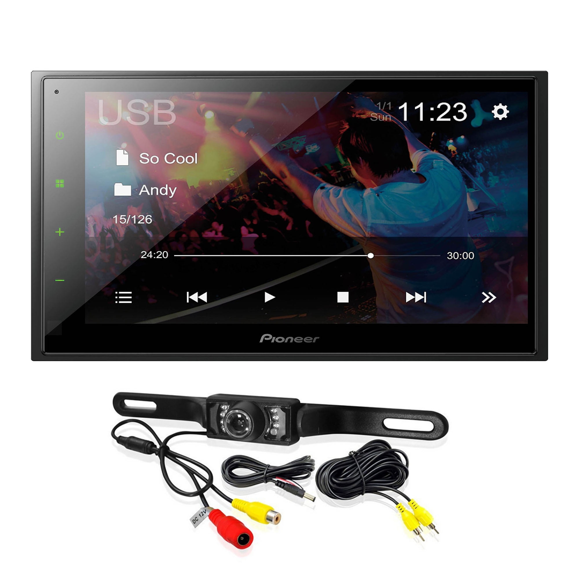 Pioneer DMH341EX 6.8" Touchscreen with Bluetooth Digital Media