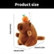 thumbnail image 3 of Capybara Schoolbag Pendant Keychain Large Capybara Funny Sweet Capybara Cartoon Charm for Boys Girls Vending Machine, 3 of 4