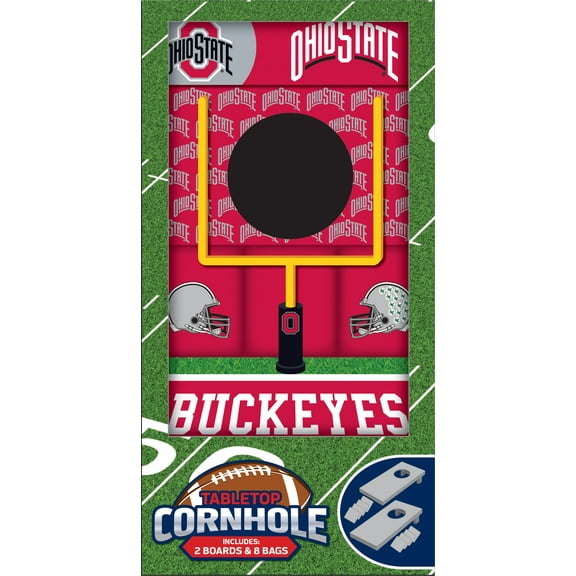 MasterPieces Officially Licensed NCAA Ohio State Buckeyes Tabletop Cornhole for Adults