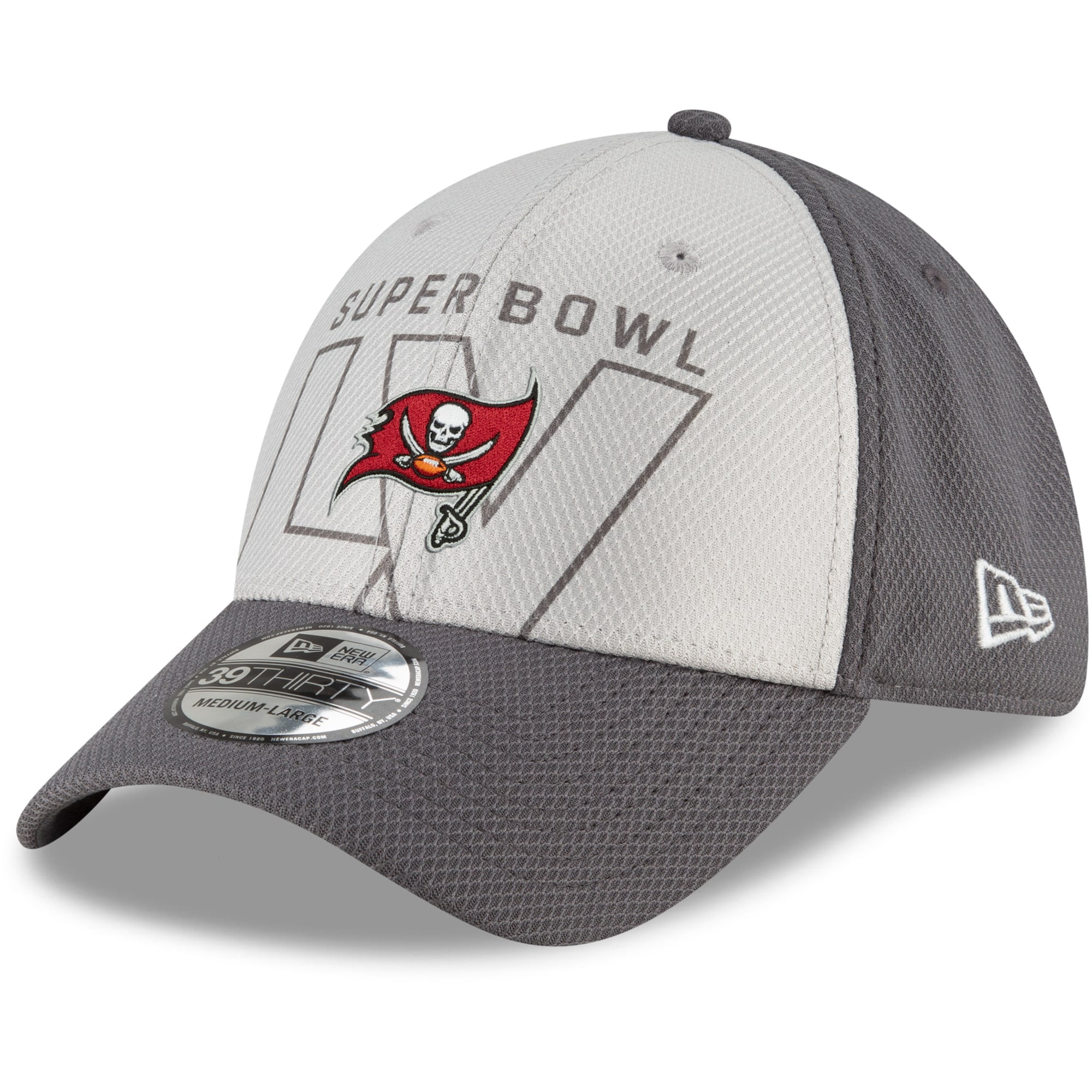 Tampa Bay Buccaneers New Era Super Bowl LV Bound 39THIRTY Flex Hat