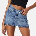 thumbnail image 1 of WILLBEST Vestido De Mujer, Minifalda Vaquera Informal De Verano Para Mujer, Falda Midi Versátil Para Uso Diario, Atuendo Moderno Para Climas Cálidos, 1 of 3