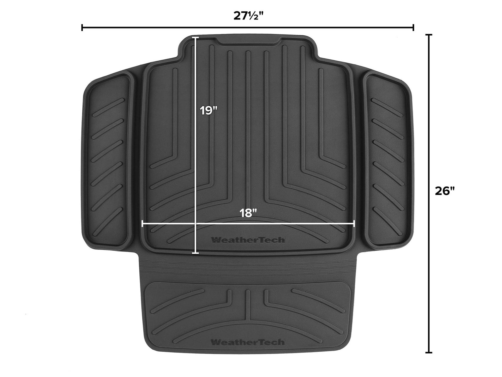 WeatherTech Child Car Seat Protector, Grey