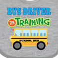 thumbnail image 4 of Inktastic Bus Driver in Training Boys or Girls Baby Bib, 4 of 4