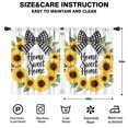 thumbnail image 2 of Blackout Kids Curtains,Home Sweet Home Sunflower Childrens Insulated Curtains Set Of 2,Bedroom Essentials,Toddler Room Decor 42x54in(106x137cm), 2 of 4