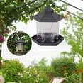 thumbnail image 3 of Comedero para Pájaros Silvestres Sunnimix Colgante Impermeable Gazebo Techo Gris, 3 of 6