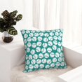 thumbnail image 6 of Fuzoiu Green Baseball Print Square Pillow Cover,Hidden Zipper Design,Luxury Square Pillow Case, Throw Pillow,Couch Cushion-22"x22", 6 of 7