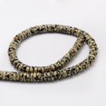 thumbnail image 2 of Flat Round/Disc Natural Dalmatian Jasper Beads Strands Heishi Beads 8x4mm Hole: 1mm about 94~110pcs/strand 15.3 inch, 2 of 2