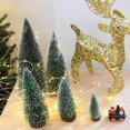 thumbnail image 2 of Mini pino de mesa Árboles de Navidad Decoraciones Festival en miniatura Árboles de plástico FleinngHoz JD703498070, 2 of 5