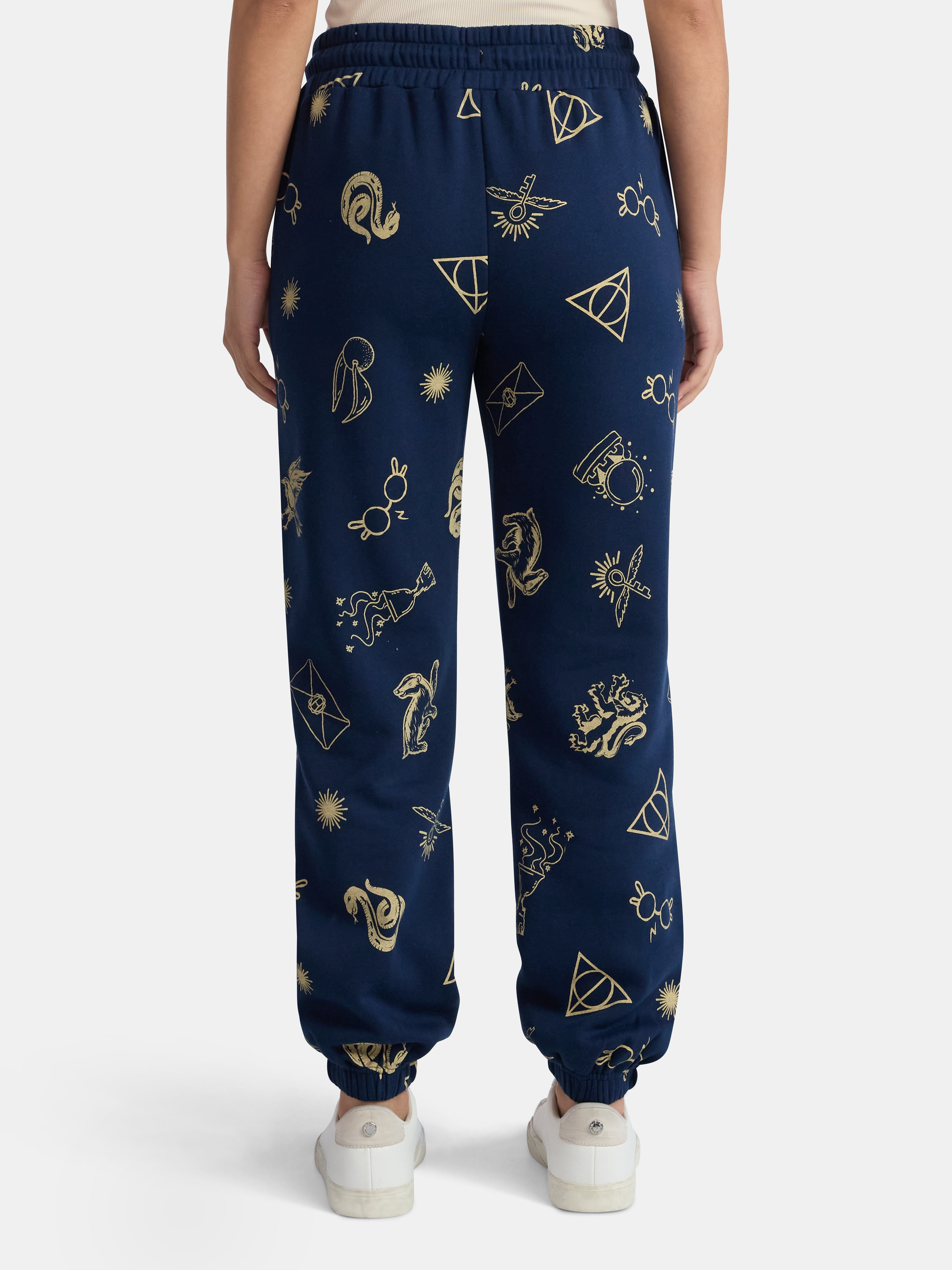 Harry Potter Women’s Hogwarts Graphic Joggers, Sizes XXS-2XL