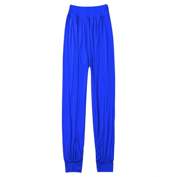 Gureui Womens Yoga Elastic Waist Sweatpants Plus Size Stretch Baggy Sports Workout Joggers Loose Comfy Lounge Wide Leg Trousers