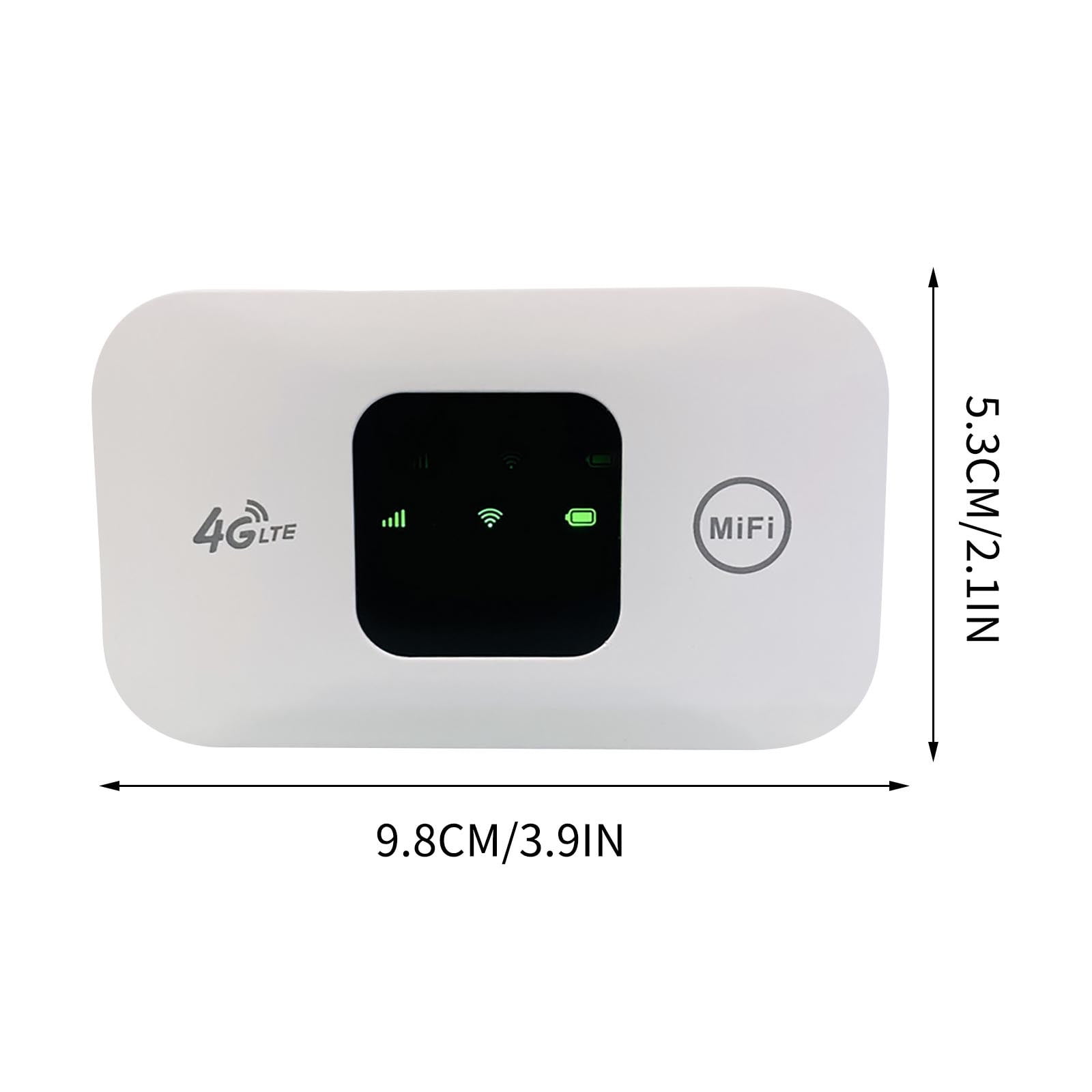 Portable Internet Hotspot, Portable 4G WiFi Router, 150Mbps High Speed SIM Card 4G Strong Coverage SIM Card Mobile Hotspot for Home Office Travel The 6 Best Portable Wi-Fi Hotspots of 2025, Tested and Reviewed