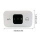 thumbnail image 3 of Hotspot móvil 4G Enrutador de Internet inalámbrico portátil | Dispositivo de red de bolsillo WiFi LTE de alta velocidad de 150 Mbps | Admite hasta 10 usuarios | 72 horas en espera | Ranura SIM |, 3 of 9