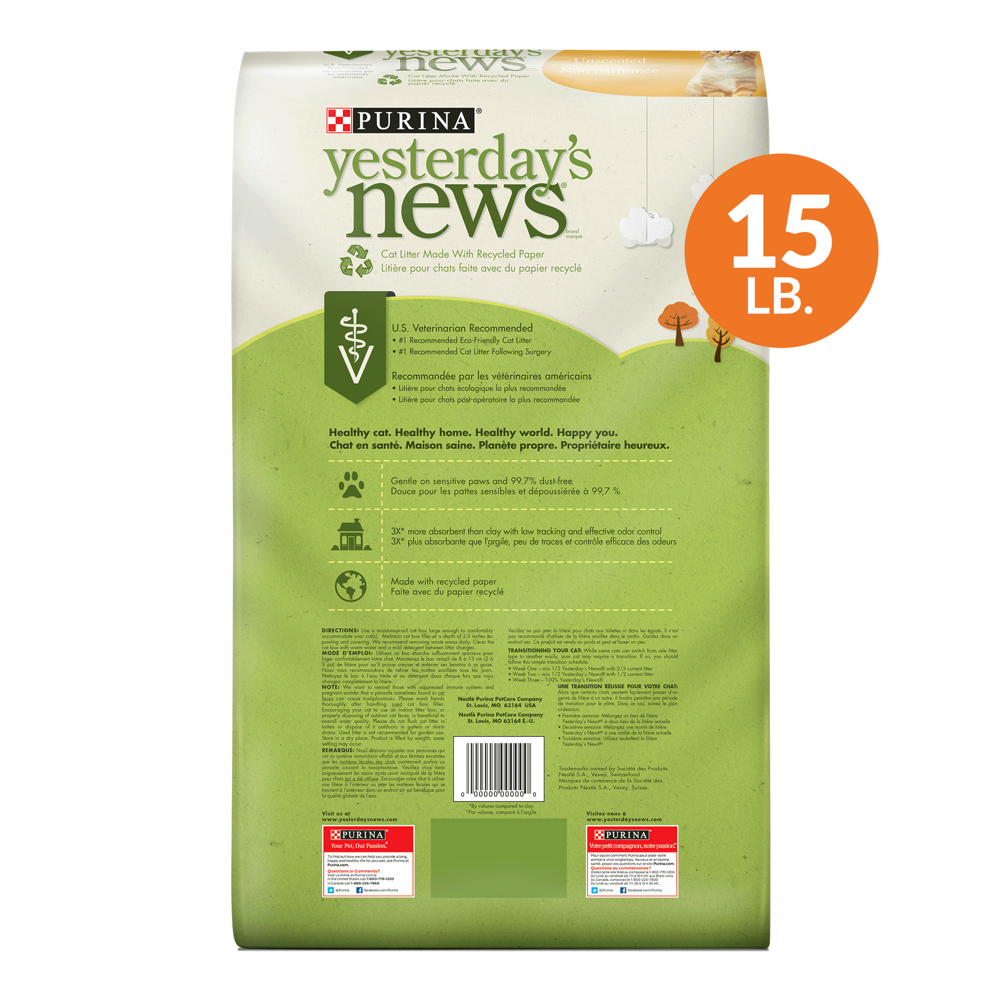 yesterday's news litter walmart