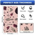 thumbnail image 2 of DragonBtu Kitchen Mat Cushioned Anti Fatigue Rug Skull Skeleton Hand Rose Pink 15.7"x29.5" Waterproof, Non Slip, Comfort Desk/Floor Mats for House Sink, 2 of 6