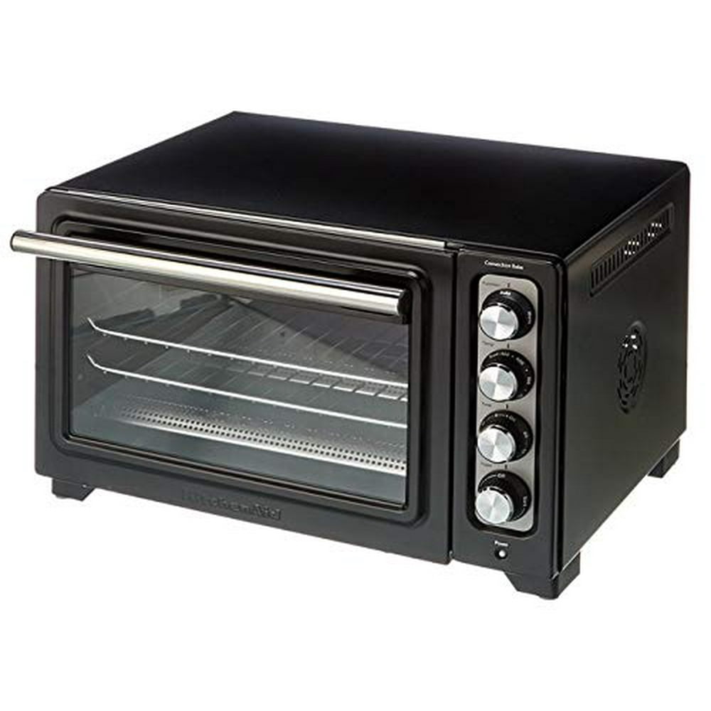 KitchenAid 12Inch Compact Convection Countertop Oven Black Matte