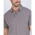 thumbnail image 4 of Real Essentials 3 Pack: Men's Jersey Cotton Short Sleeve Polo Shirt - Breathable Performance Polo (Available in Big & Tall), 4 of 7
