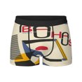 thumbnail image 3 of Calzoncillos tipo bóxer para hombre, ropa interior, transpirable, estilo Bauhaus modernista, geométricos, regalo, 3 of 5