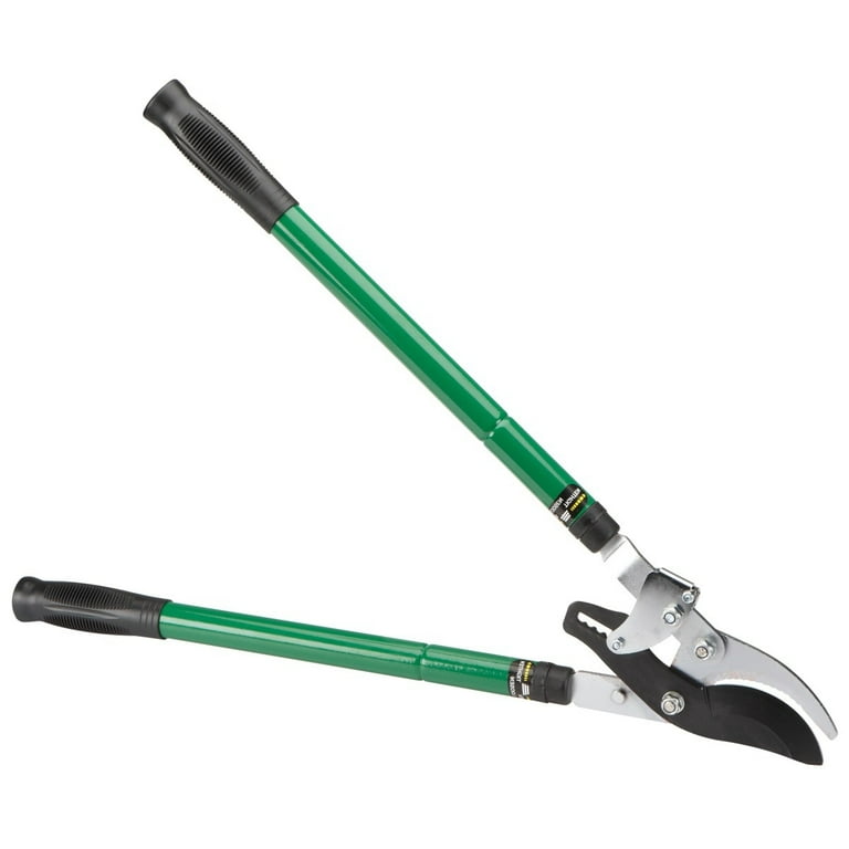 Greenwood Long Reach Ratcheting Bypass Lopper Extendable 18 1 2 in. 31 1 8 in. Up 62681