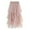 02 Pink, variant on Women's Long Tulle Skirt , Women Versatile Solid Color Short Skirt Mesh Skirt Multilayer Short Skirt