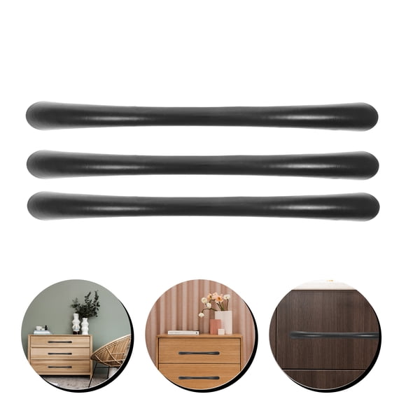 FENGGUIQU 10Ud Para Puertas Y Cajones En Negro Con Material De Aleación De Zinc