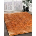 thumbnail image 3 of Ahgly Company Machine Washable Indoor Square Traditional Orange Red Area Rugs, 3' Square, 3 of 7
