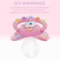 thumbnail image 4 of CutiePlusU Adult Sized Pacifier Dummy Big Shield DIY Handmade, 4 of 7
