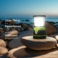 thumbnail image 3 of Lepro Camping Lantern, 1000 Lumen Camping Lights Battery Powered, Dimmable Warm White and Daylight Modes, Lantern and Flashlight for Power Cuts, Emergency Lighting, Hiking, Fishing, Tents, 3 of 15