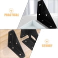 thumbnail image 3 of 6 Pcs Bed Corner Shelf Brackets Heavy Duty Angle Brackets Corner Bracket Furniture Corner Braces, 3 of 6
