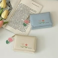 thumbnail image 3 of 2023 Simple Cute Cartoon Folding Pu Wallet Korean Version Ladies Short, 3 of 8