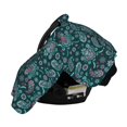 thumbnail image 3 of Sigee Vintage Floral Print Multi-use Stretchy Baby Car Seat Cover - Nursing Breastfeeding Canopy, Infant Stroller and High Chair Cover, 3 of 9