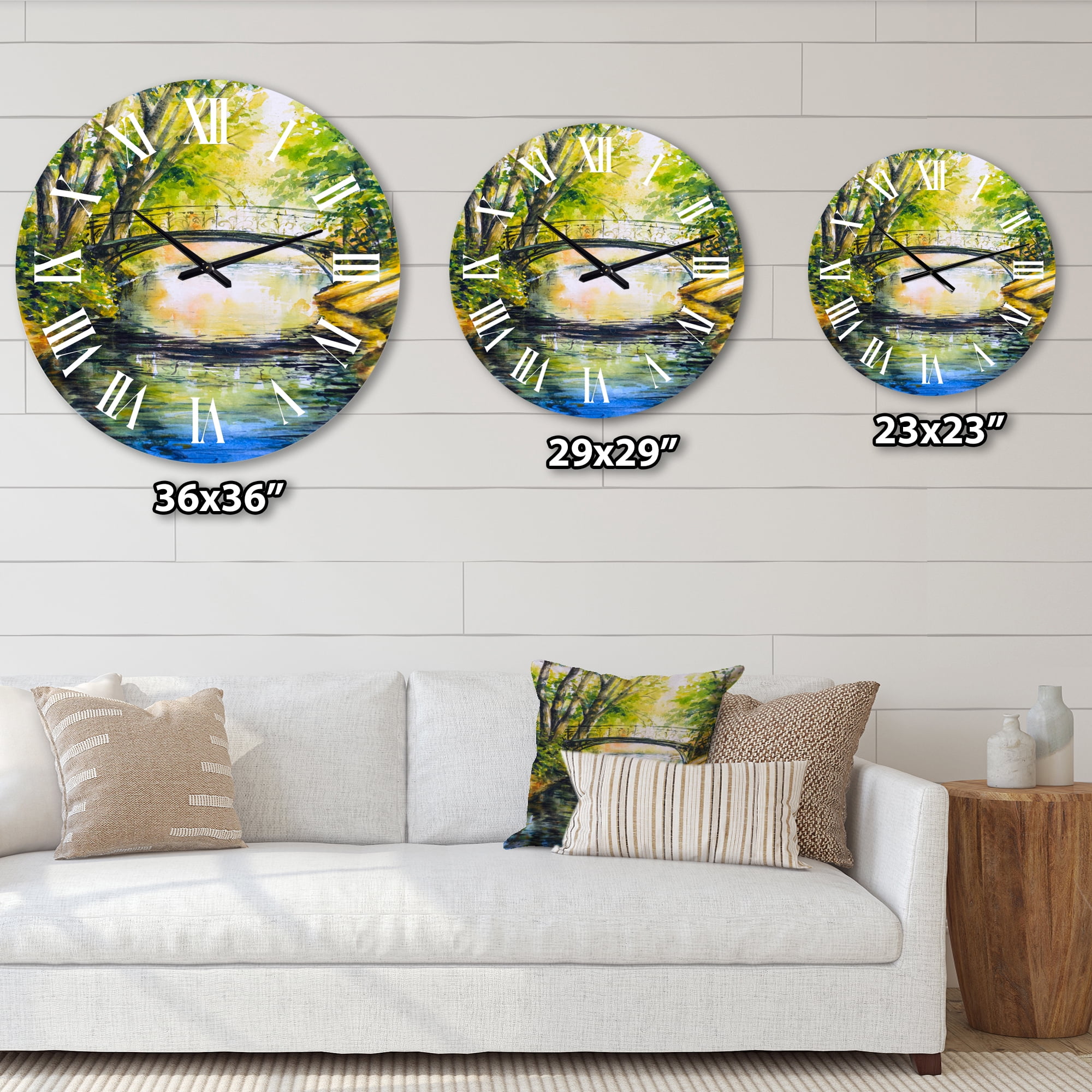 Designart 1 in Wall Clock