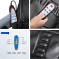 thumbnail image 6 of Car Back Massager Chair, 12V Chair Massager Heated Cushion Mat, Back Massager for Car Seat Massager,Chair Massager for Relieve Stress, Lumbar,Shoulder, Heated Massager Cushion, 6 of 8