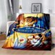 thumbnail image 3 of Manta ligera con estampado de La Bella y la Bestia para sala de estar, dormitorio, habitación de los niños, cálida, regalo de Navidad, 3 of 5