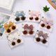 thumbnail image 1 of 2Pcs/Pack Vintage Kids Summer Bows Headband Round Sunglasses Children Sun Glasses Protection Glasses Baby Hair Accessories3 He Qiyong unisex, 1 of 1