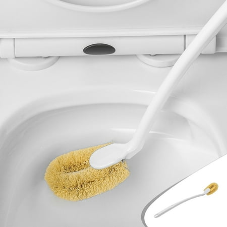

Bixock Home Cleaning Supplies Palm Brush Head Toilet Brush U-Shaped Toilet Brush Long Handled Cleaning Brush Bathroom Cleaning Brush Cleaning