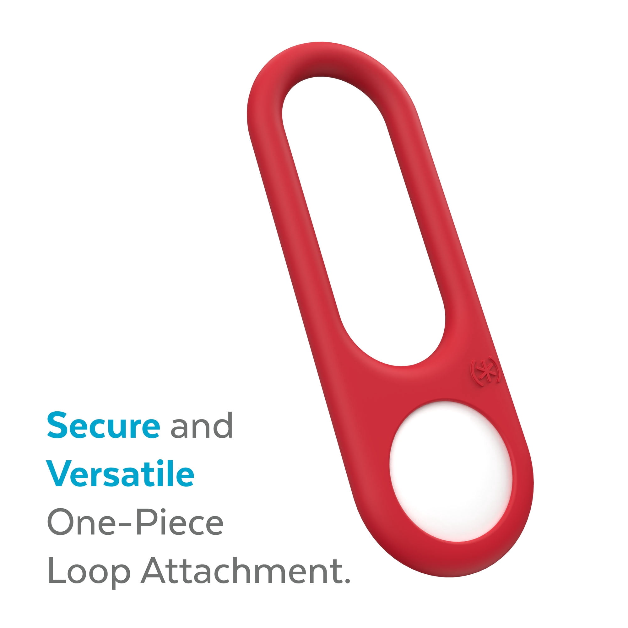 Speck Apple Airtag Sililoop case in Red