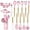 Pink, variant on 22 Pcs Silicone Kitchen Cooking Utensils Set, 446°F Heat Resistant Non-Stick Silicone Spatula Sets,Spoon,Kitchen Utensil Gadgets Tools Set Kitchen Gadgets for Cookware,Dishwasher Safe BPA Free