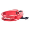 thumbnail image 2 of Abrazadera para de Sillín de Bicicleta para Bicicleta de Montaña, Bicicleta de Carretera, Bicicleta Informal, Aleación de Aluminio de Alto Rendim Rojo 34.9mm Macarena Abrazadera de la tija del sillín de la bicicleta, 2 of 8