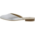 thumbnail image 3 of Bellini Flex Womens Comfort Slip On Mule 7.5 Wide Metallic Microsuede, 3 of 5