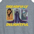 thumbnail image 3 of Disney Villains - Dreadlfully Delightful Scar Maleficent Hades - Women's Racerback Tank Top, 3 of 5