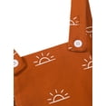 thumbnail image 4 of Faithtur Babies Romper, Sun Printed Pattern Sleeveless Square Collar One-piece, 4 of 9