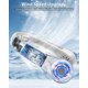 thumbnail image 2 of Ventilador de cuello AUIIAH, pulsera portátil recargable con USB-C de 5 velocidades, 2 of 8