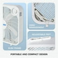 thumbnail image 4 of Hurricane Classic 20" Floor Box Fan Powerful and Quiet Cooling, 10 Pack, 4 of 10