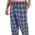thumbnail image 4 of Place and Street Pajama PJ Pants for Men - 100% Cotton Lightweight Woven Lounge Sleepwear, 4 of 4