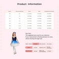 thumbnail image 6 of Haitryli Kids Girls Sparkly Strap Ballet Skirted Leotard Dance Tutu Dress Ballerina Performance Outfit and Headwear Red 11-12, 6 of 6