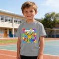 thumbnail image 6 of First Day of Preschool Shirt 2025-2026 Boys, 100% Cotton Soft Graphic Tee, Kids & Kids First Day of School Tshirt Gray,Size 3 T, 6 of 9